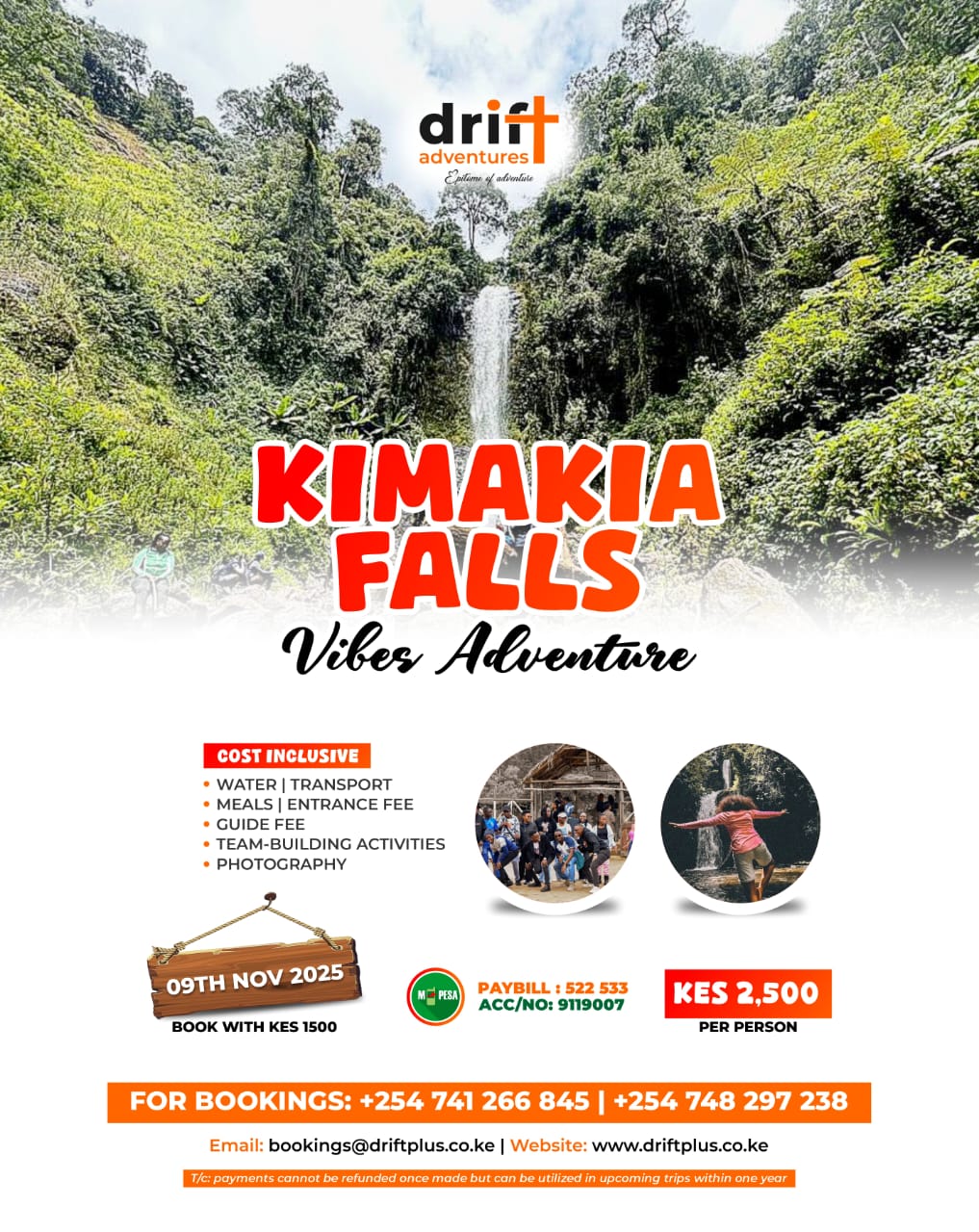 Discover Kimakia Falls: Nature's Hidden Gem