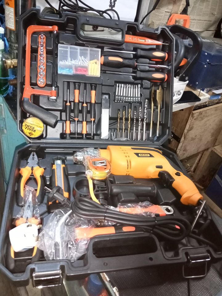 DERA  DRILL SET WITH 750WATTS DRILL